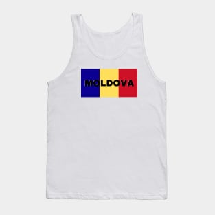 Moldova Flag Colors Tank Top